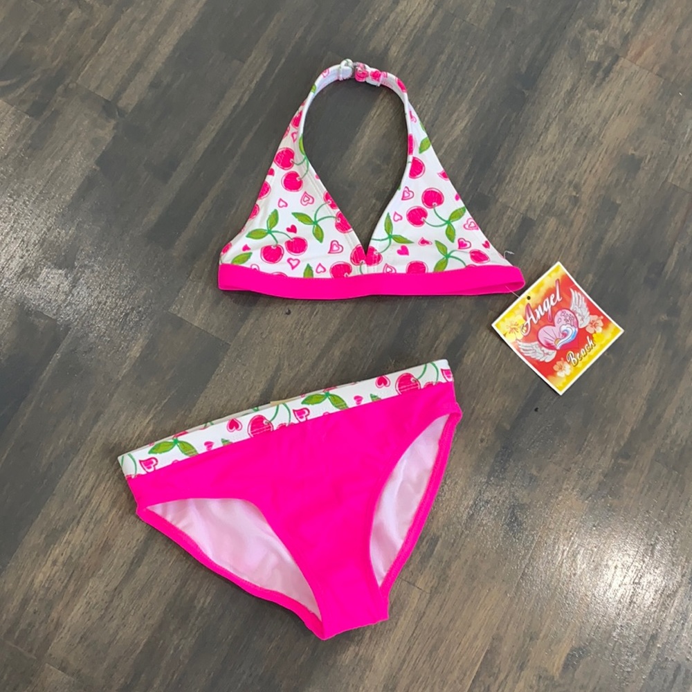 ANGEL BEACH CHERRY🍒 BIKINI SET